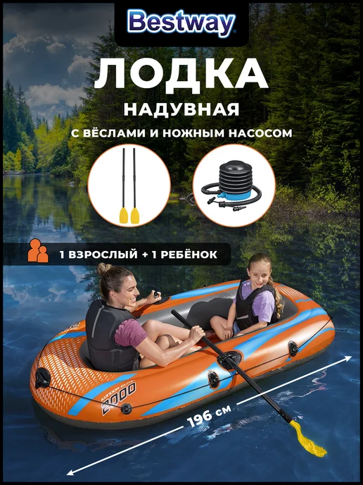 Лодка надувная для плавания
