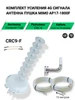 Антенна Пушка для модема интернета 4G MIMO CRC9 557221909 купить за 3 139 ₽ в интернет‑магазине Wildberries